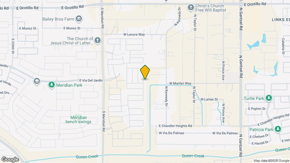 39725 N Hailey Ln Map and Location Details