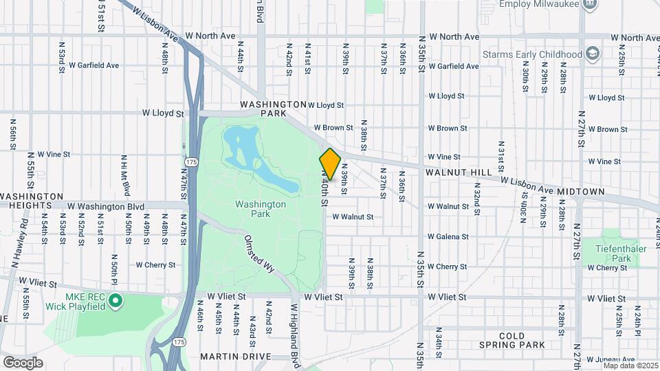 1820 N 40th St Map and Location Details