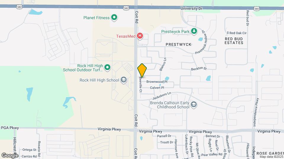 11020 Brownwood Pl Map and Location Details