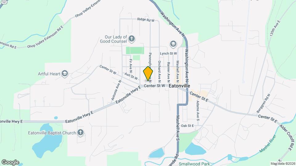 102 Pennsylvania Ave N Map and Location Details