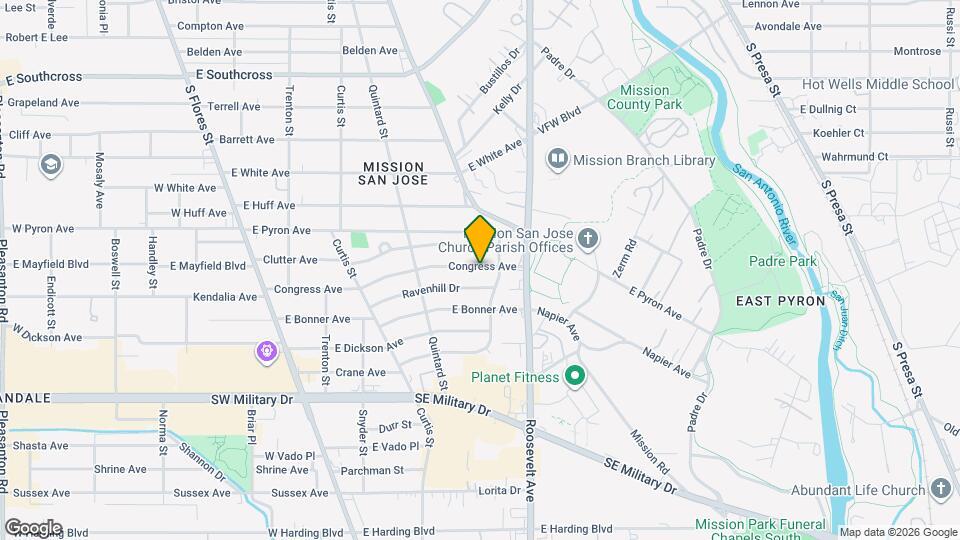 558 Congress Ave Mapa y Detalles de la Ubicación