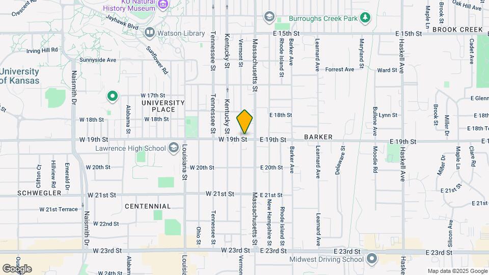 1846 Vermont St Map and Location Details