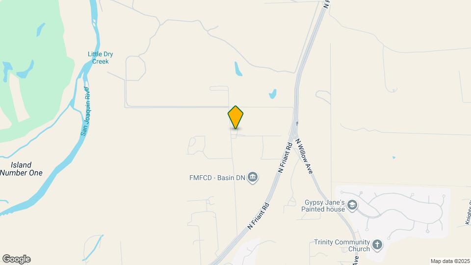 12434 N Friant Rd Mapa y Detalles de la Ubicación