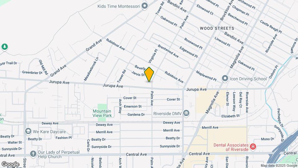 4523 Jurupa Ave Map and Location Details