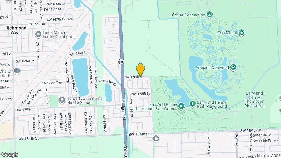 17614 SW 134th Pl Map and Location Details