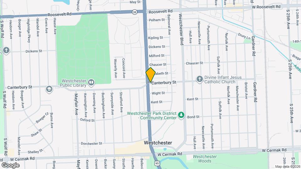 10351 Canterbury St Map and Location Details