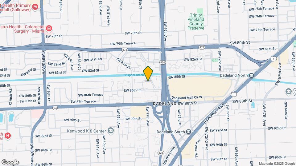 7735 SW 86th St, Unit E407 Mapa y Detalles de la Ubicación