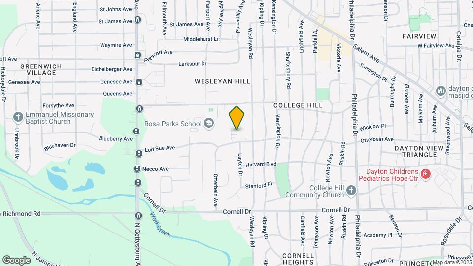 3508 Dorham Pl Map and Location Details