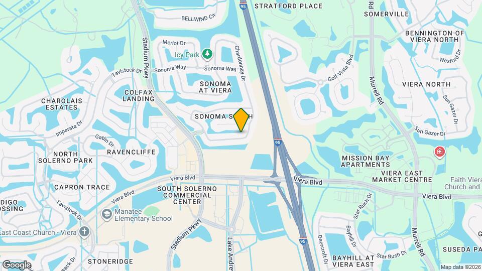 4191 Chardonnay Dr Map and Location Details