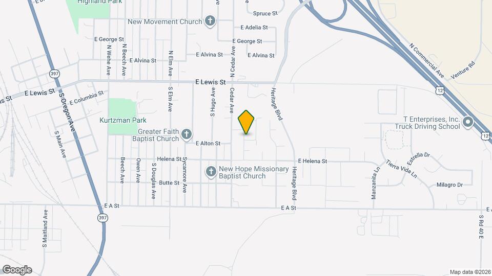 413 Whitefish Ln Map and Location Details