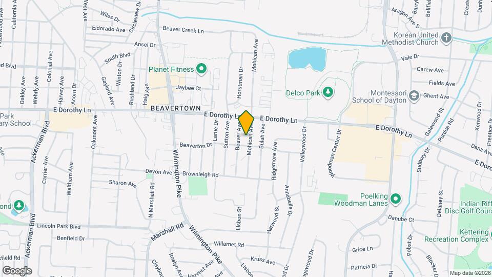 3033 Mohican Ave Map and Location Details