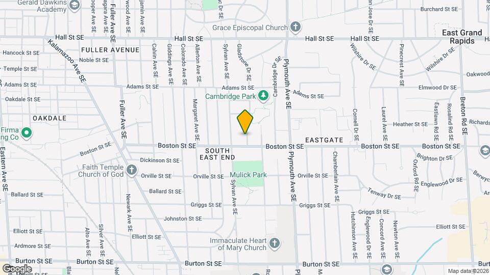1543 Gladstone Dr SE Map and Location Details