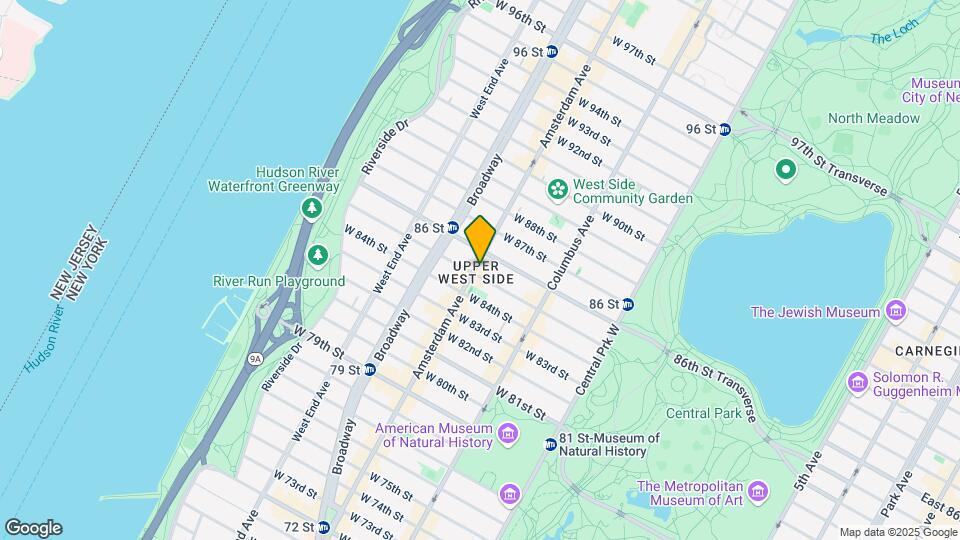521-527 Amsterdam Ave Map and Location Details