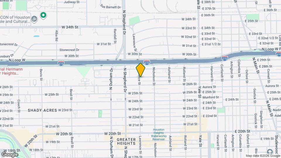 548 W 27th St Map and Location Details