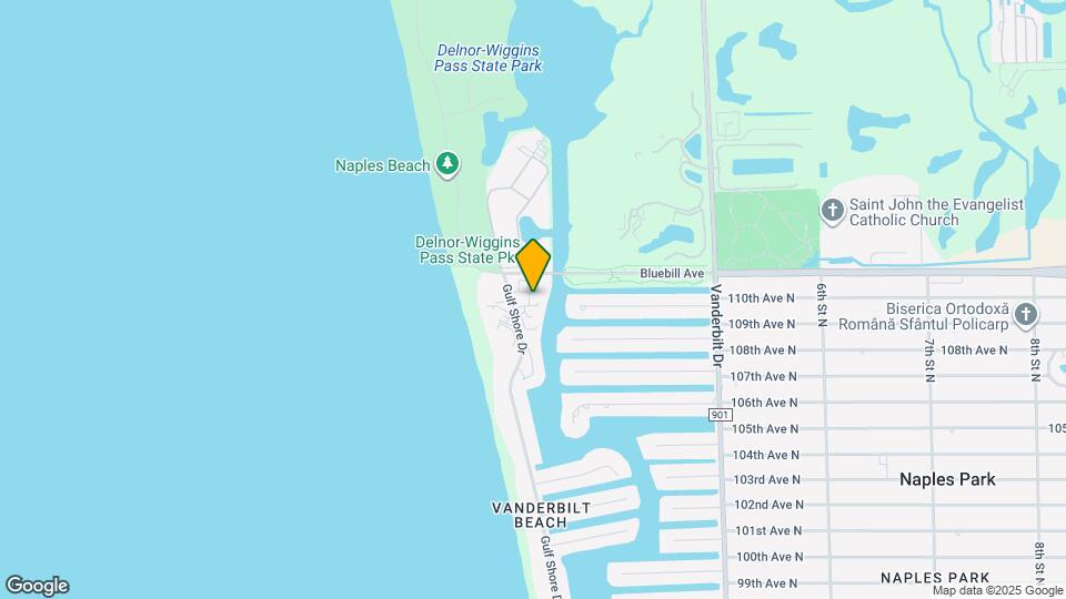 11116 Gulf Shore Dr Mapa y Detalles de la Ubicación