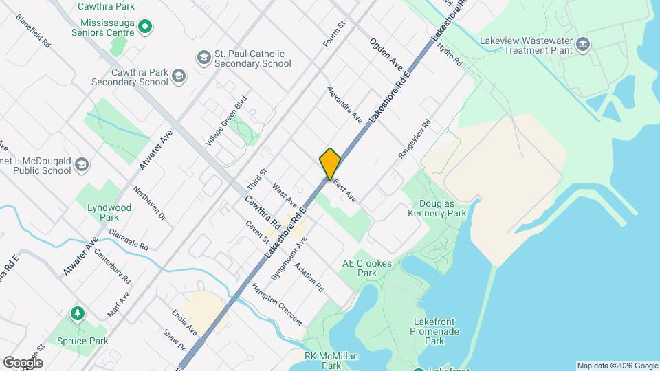 958-960 East Ave Map and Location Details