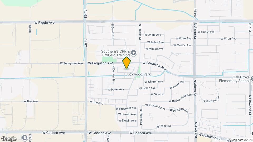 6248 W Ceres Ave Map and Location Details