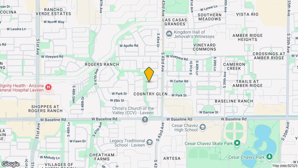 4335 W Carson Rd Map and Location Details