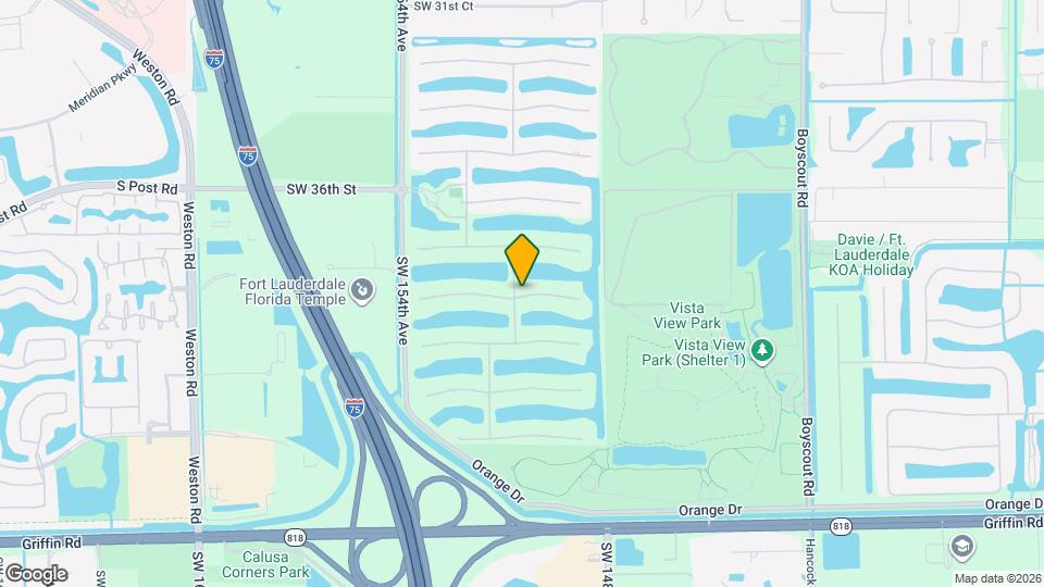 14985 SW 38th St Map and Location Details