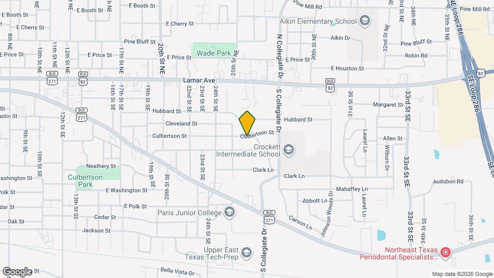 2570 Culbertson St Map and Location Details