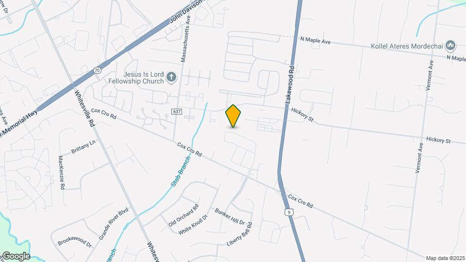 1101 Rio Grande Dr Map and Location Details