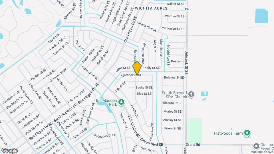 1406 Martinez St SE Map and Location Details