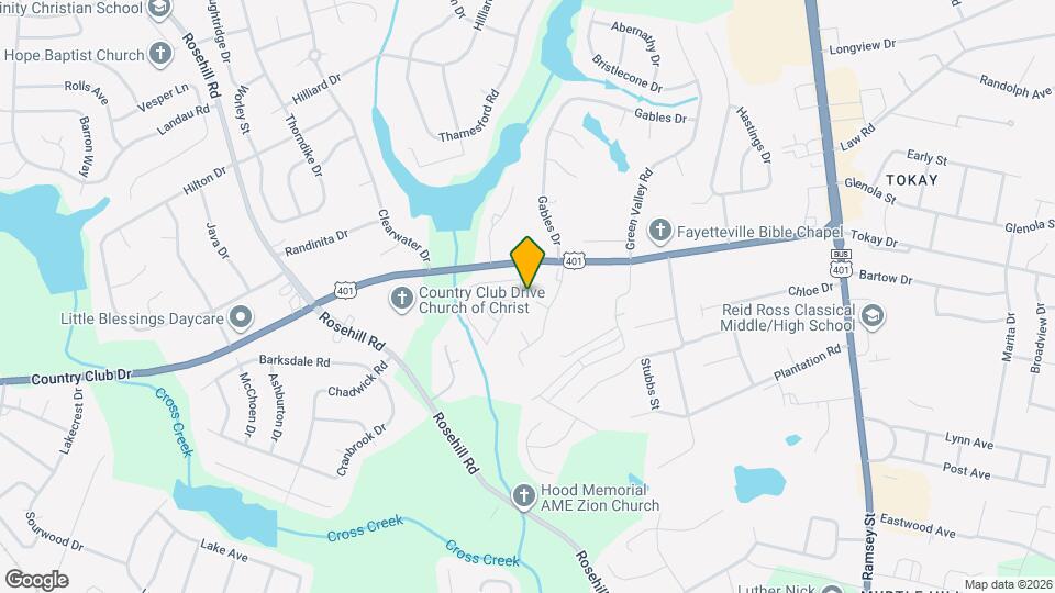 629 Gable Ct Map and Location Details