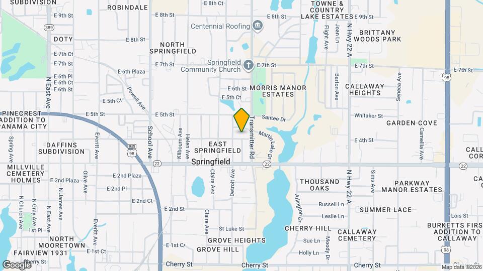 3805 E 4th St Map and Location Details