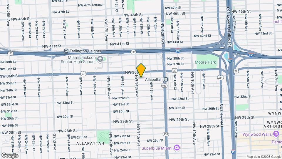 1376 NW 35th St Mapa y Detalles de la Ubicación