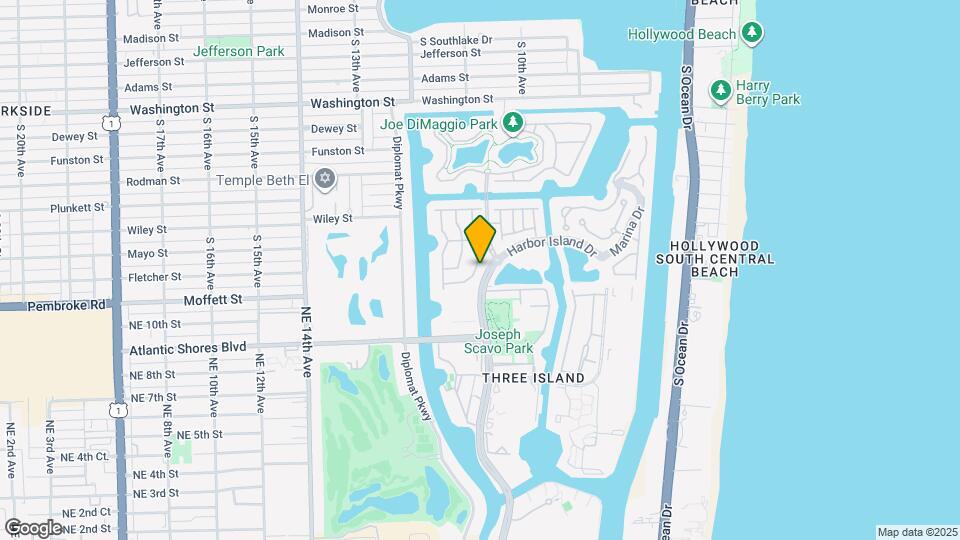 1549 Breakwater Terrace Map and Location Details