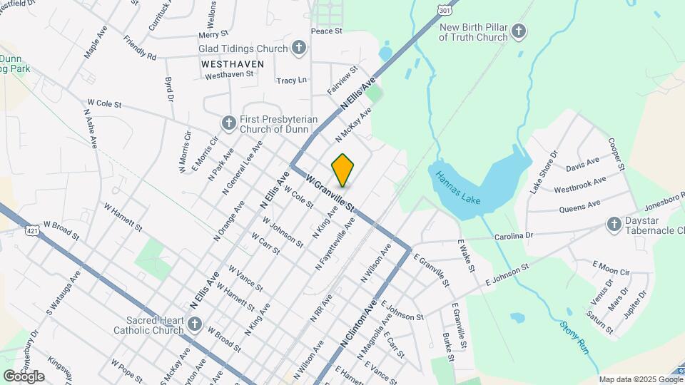 1005 N King Ave Map and Location Details