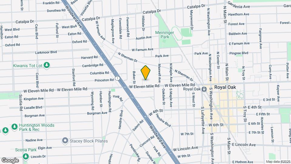 1026 W 11 Mile Rd Mapa y Detalles de la Ubicación