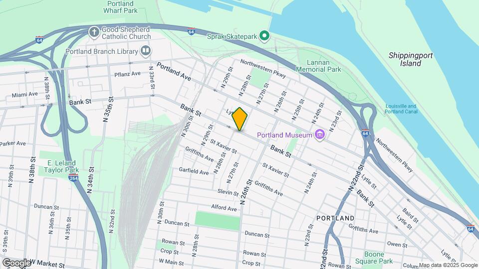 2652 Bank St Map and Location Details