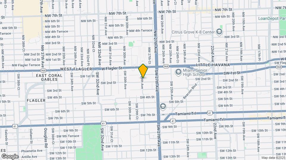 2835 SW 2nd St Map and Location Details