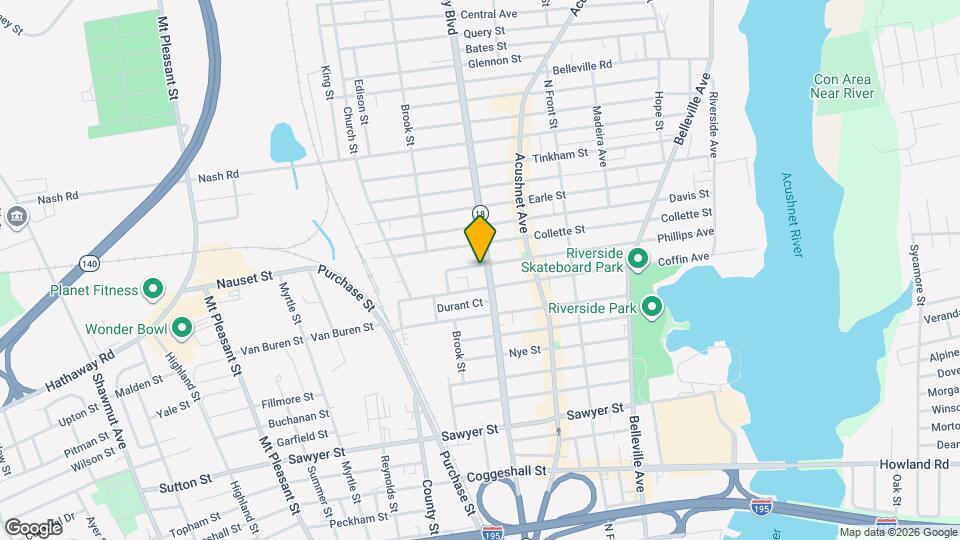 260 Phillips Ave Map and Location Details