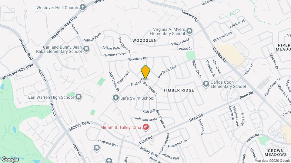 8519 Star Creek Dr Map and Location Details