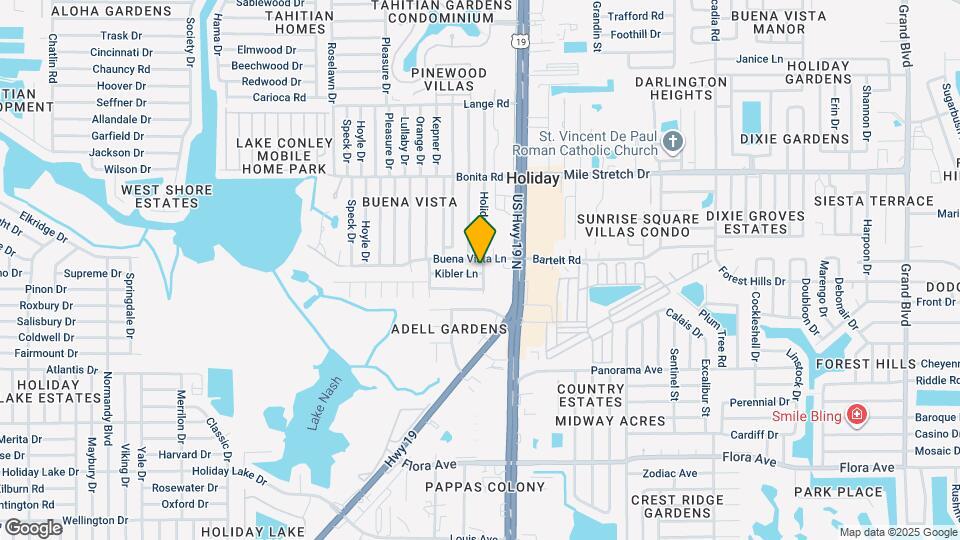 4345 Kibler Ln Map and Location Details