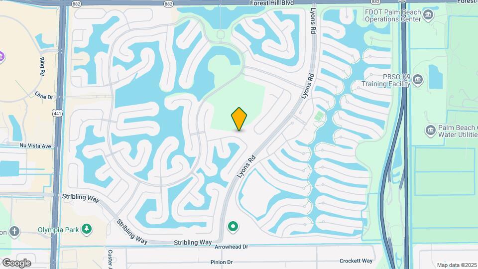 9225 Delemar Ct Map and Location Details