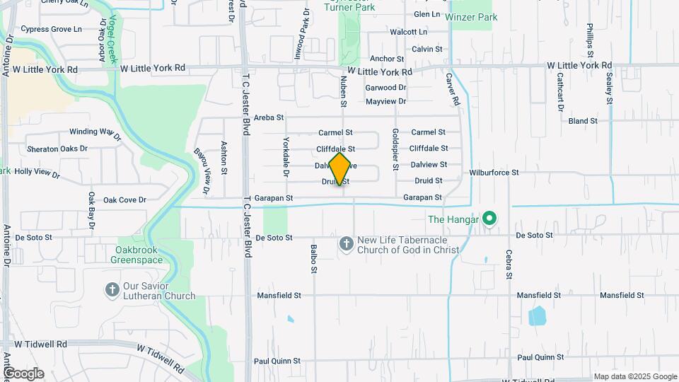 6407 Nuben St Map and Location Details