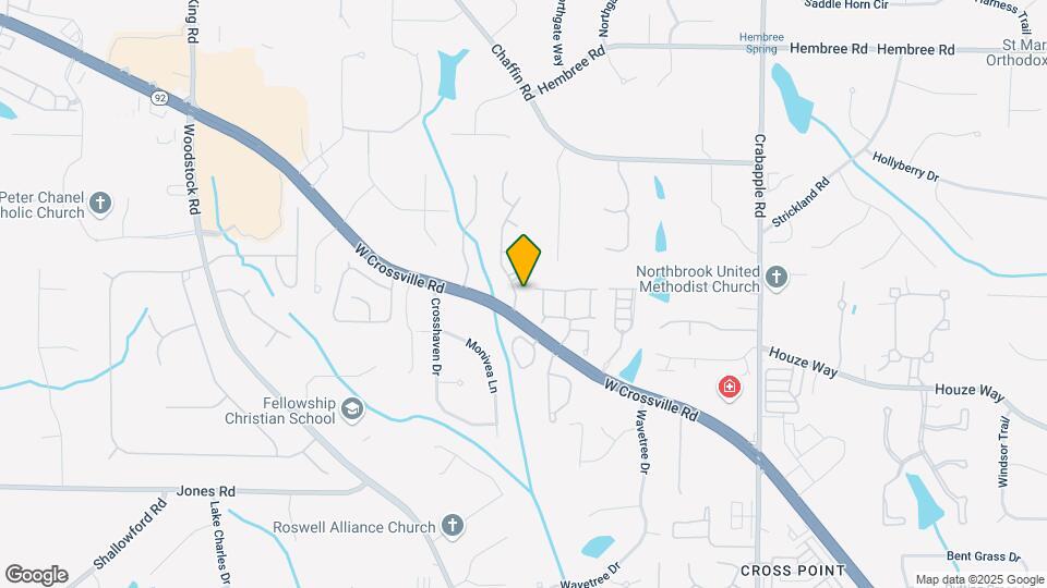 1525 River Oak Dr Map and Location Details