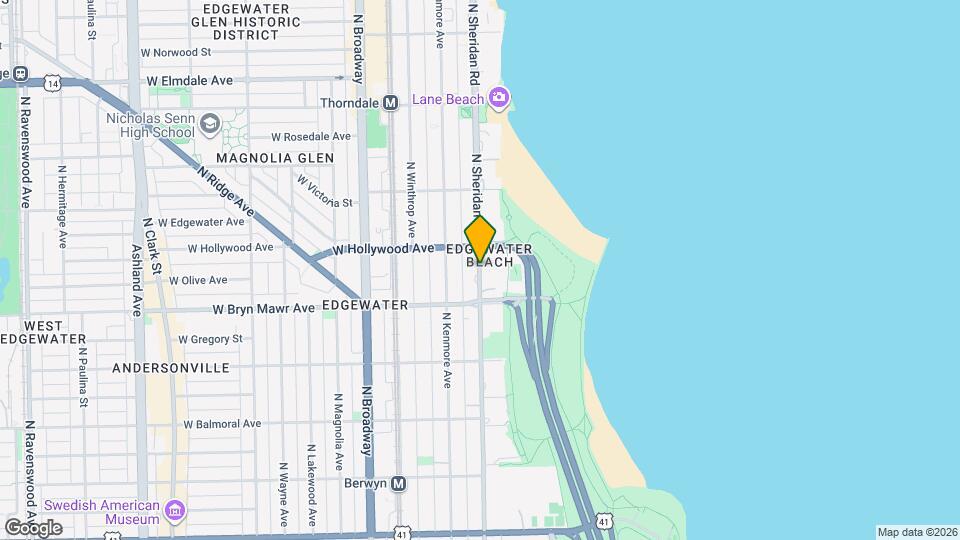 5630 N Sheridan Rd, Unit S1109 Mapa y Detalles de la Ubicación