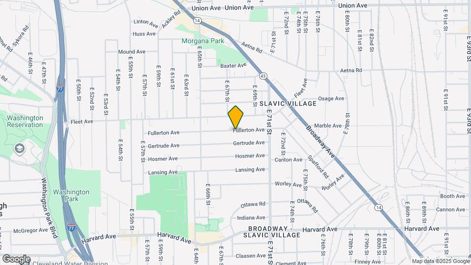 6800 Fullerton Ave Map and Location Details