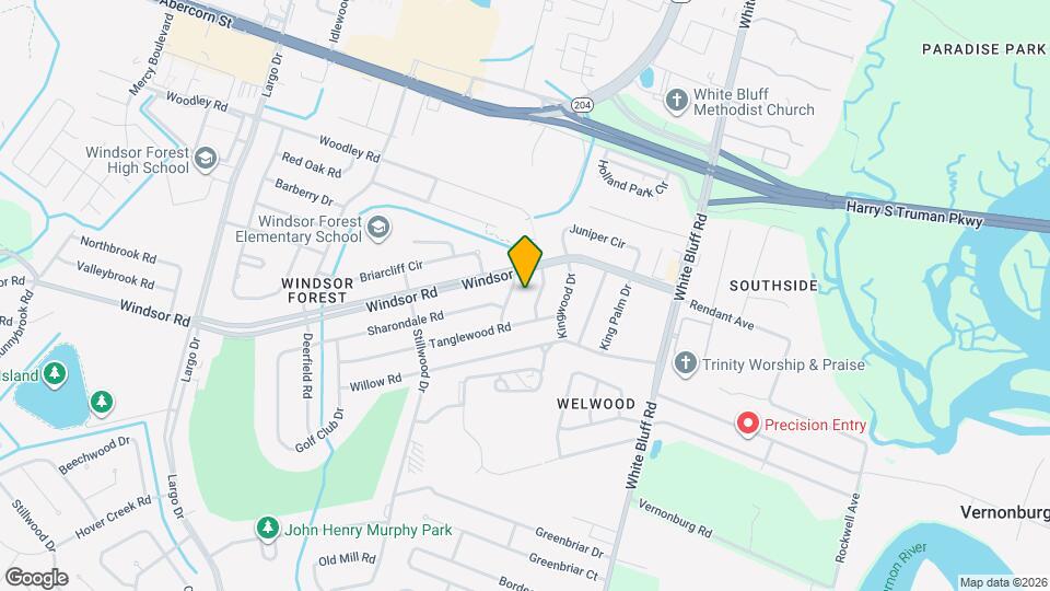 12509 Woodley Rd Map and Location Details