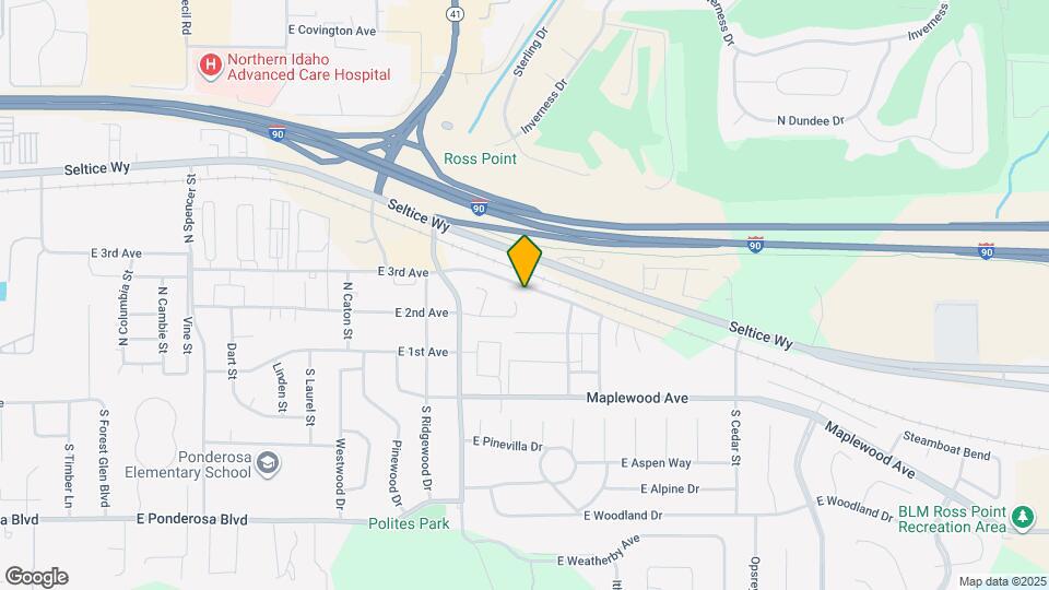 4210 E 2nd Ave Map and Location Details