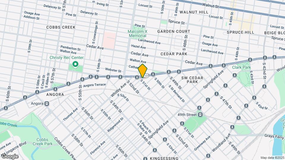 739 S 51st St Map and Location Details