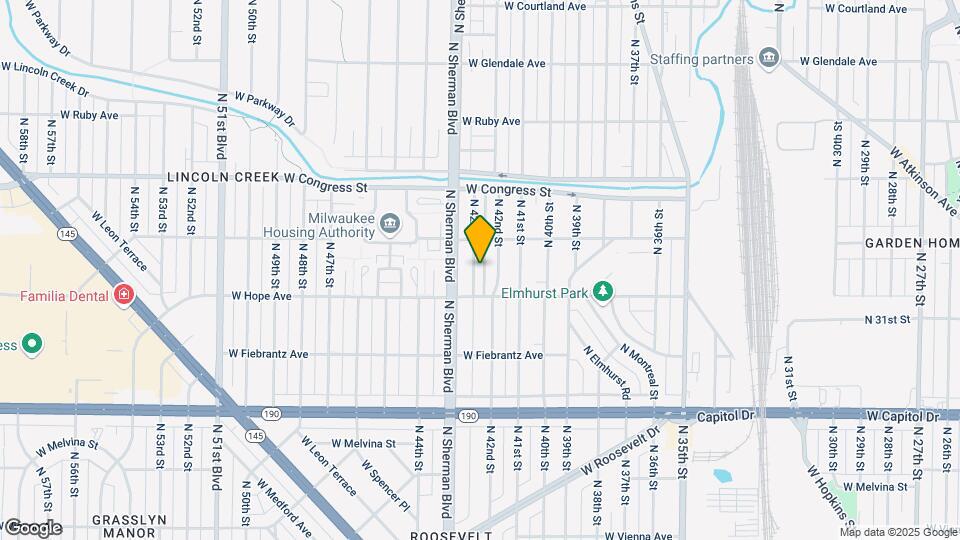 4238 N 42nd Pl Map and Location Details