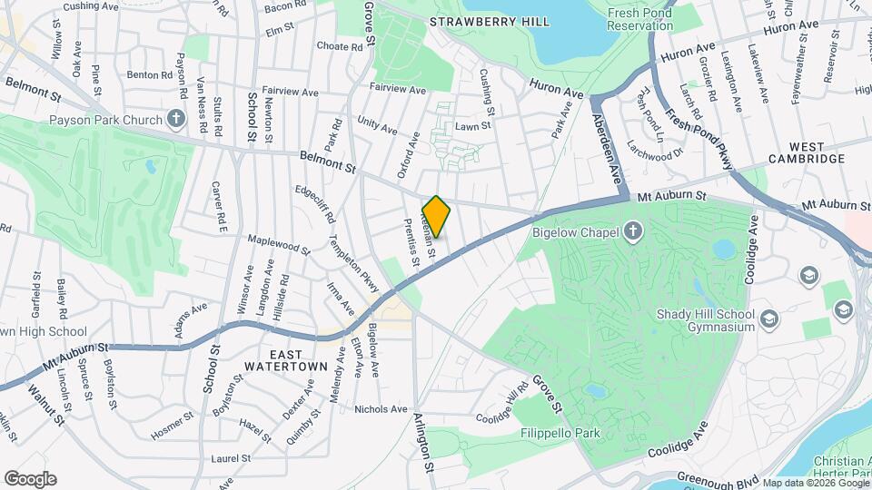 17 Keenan St, Unit Watertown apartment Map and Location Details