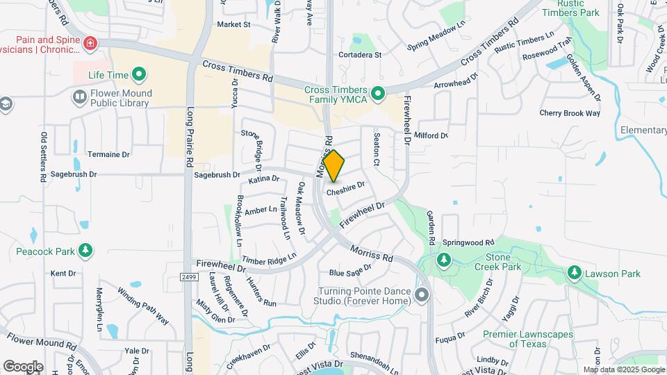 2208 Cheshire Dr Map and Location Details