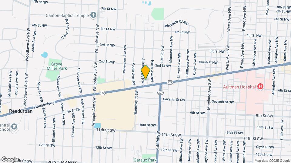 3825 W Tuscarawas St Mapa y Detalles de la Ubicación