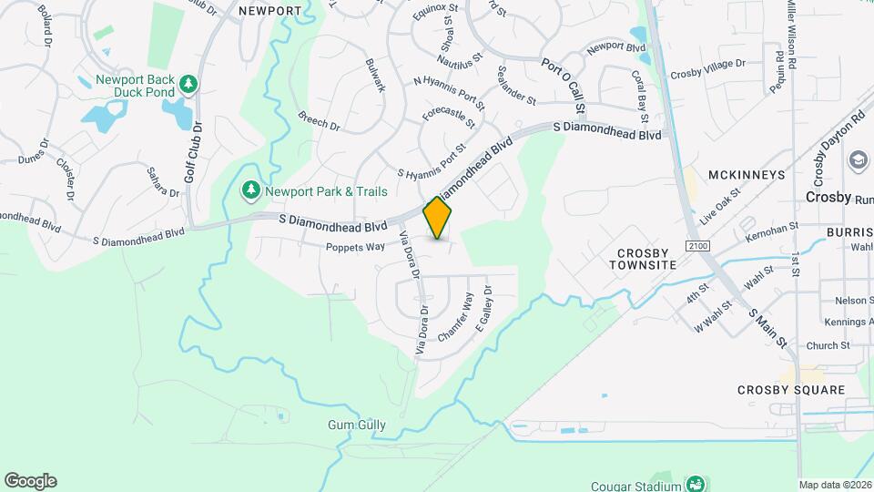 807 Poppets Way Map and Location Details